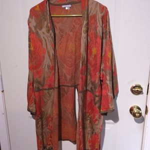 PERUVIAN CONNECTION  long cardigan